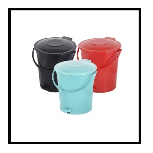 plastic dustbin